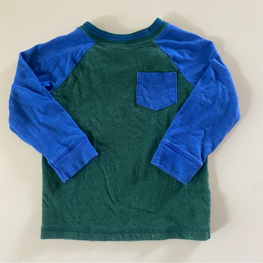 Cat & Jack 2T Baseball Raglan Tee